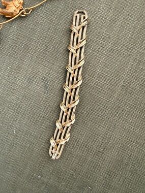 Lisner Gold-Tone Braided Link Bracelet